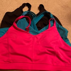 Avia padded sports bras(selling as a set)